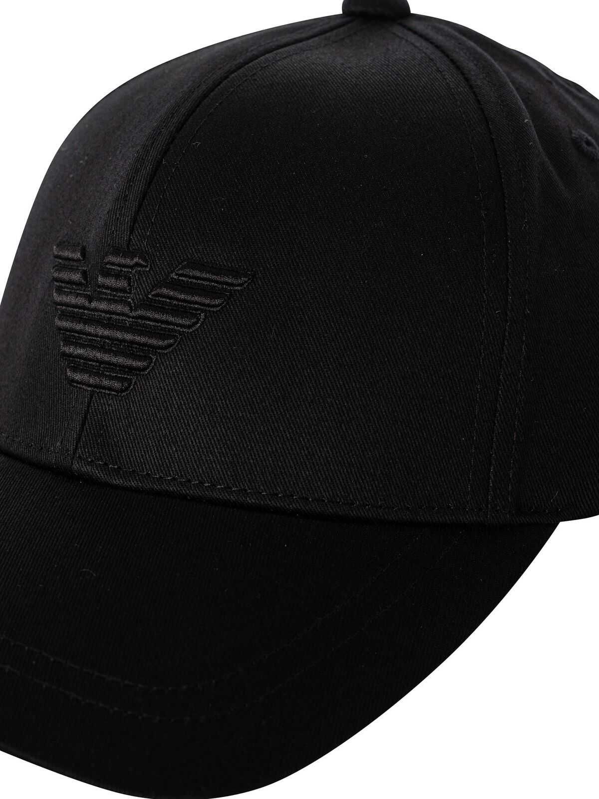 EMPORIO ARMANI damska czapka z daszkiem sygnowana