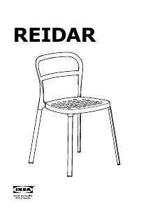 Cadeiras (4x) Reidar de 2014, IKEA