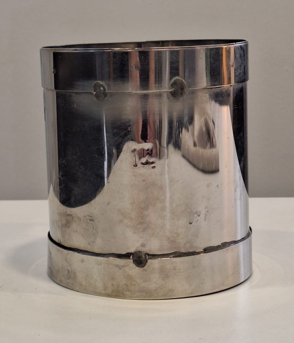 Medidor de liquidos tipo copo em inox