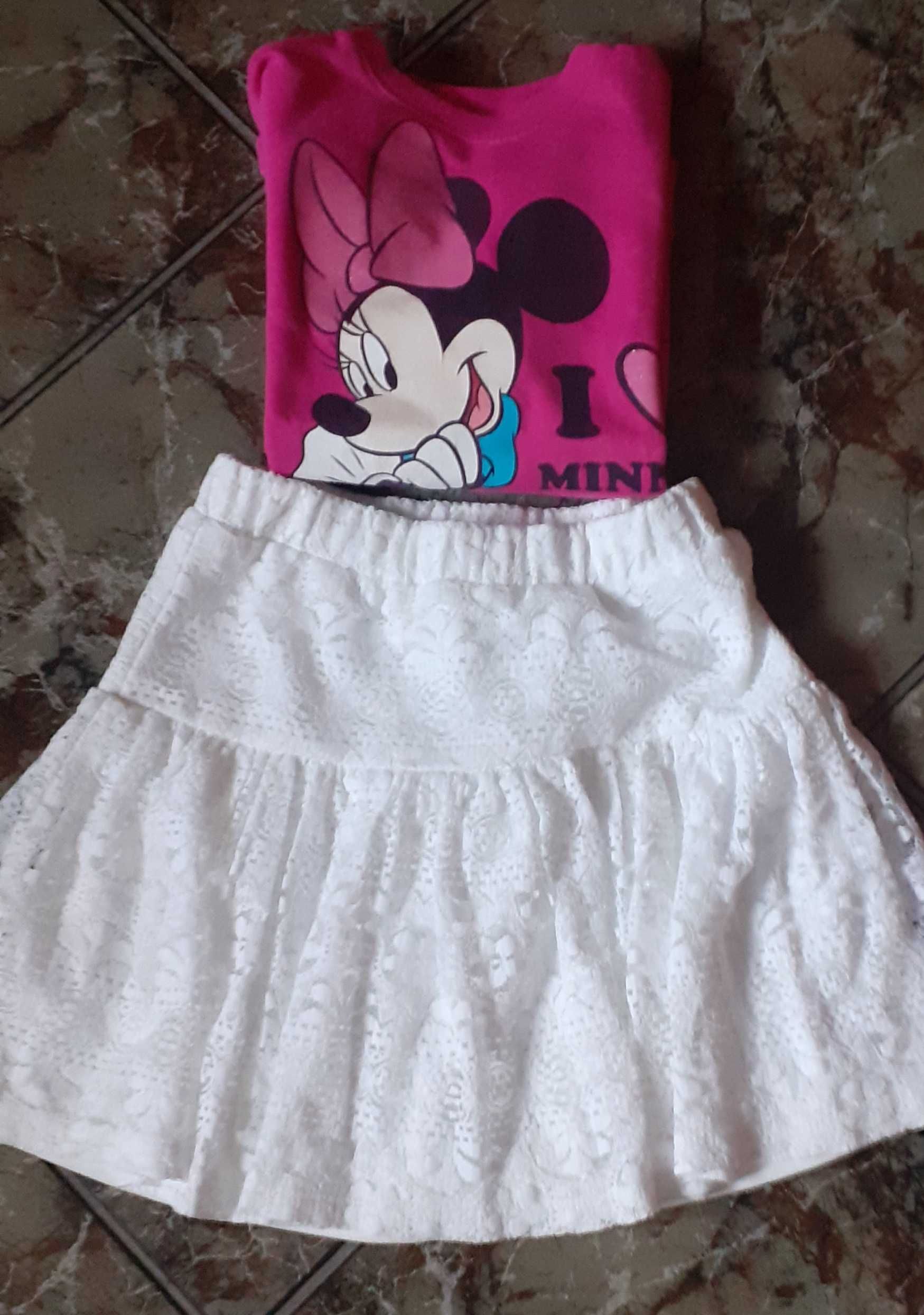 Spódniczka i bluza Cubus rozm.140cm