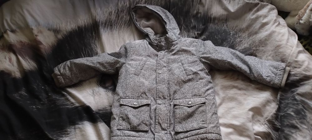 Kurka  110 chłopięca  zimowa parka
