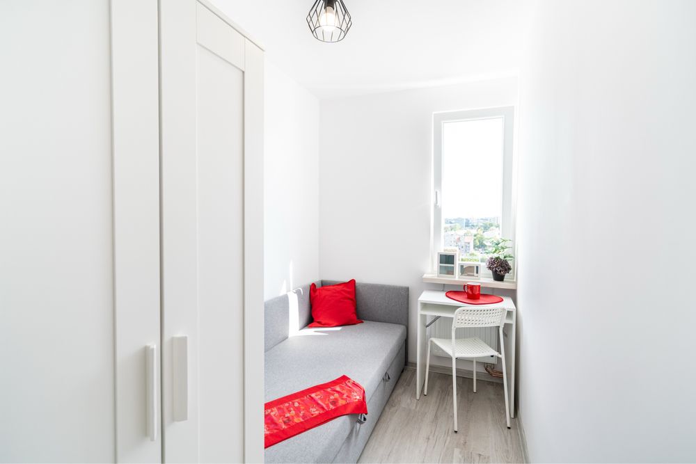 Pokój w mieszkaniu po remoncie | Duża kuchnia | Dwie łazienki | Tanio