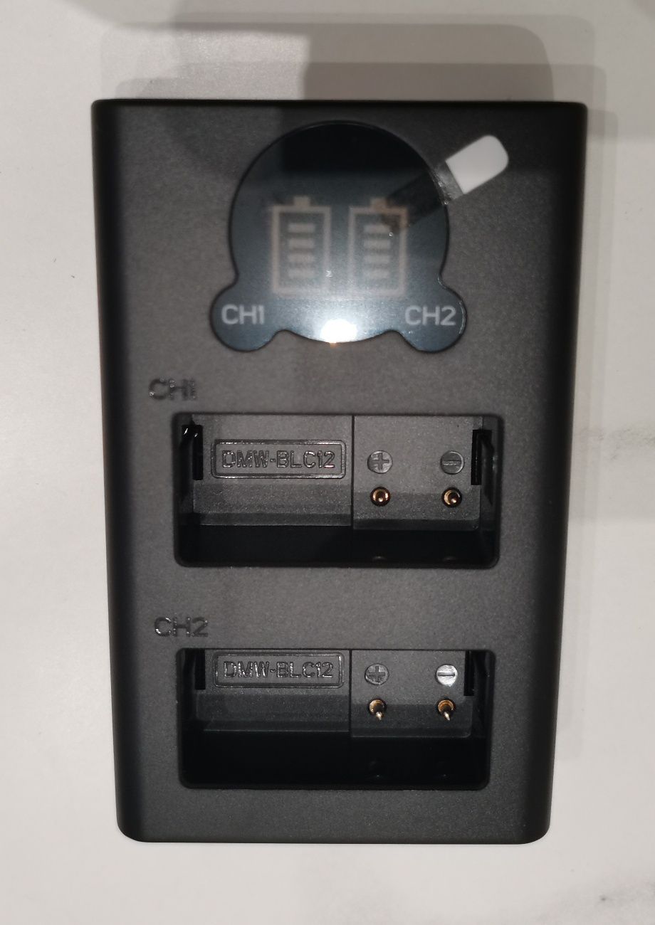 Batmax 2 x Akumulator DMW-BLD10 1400 mAh do Panasonic plus ładowarka