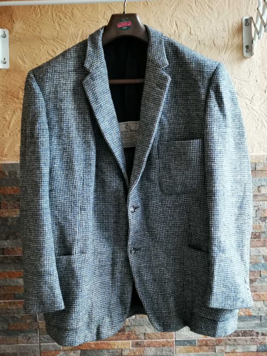 Твідовий піджак Harris Tweed Handwoven vintage ХЛ розмiр оригінал