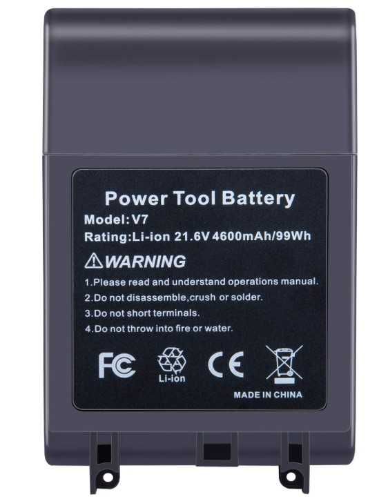 Bateria zamiennik do Dyson V7 21.6V 4600mAh + filtr ARyee