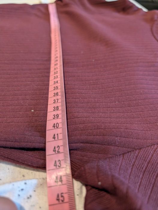 Damska bordowa koszulka SMOG SmartFIT rozmiar M