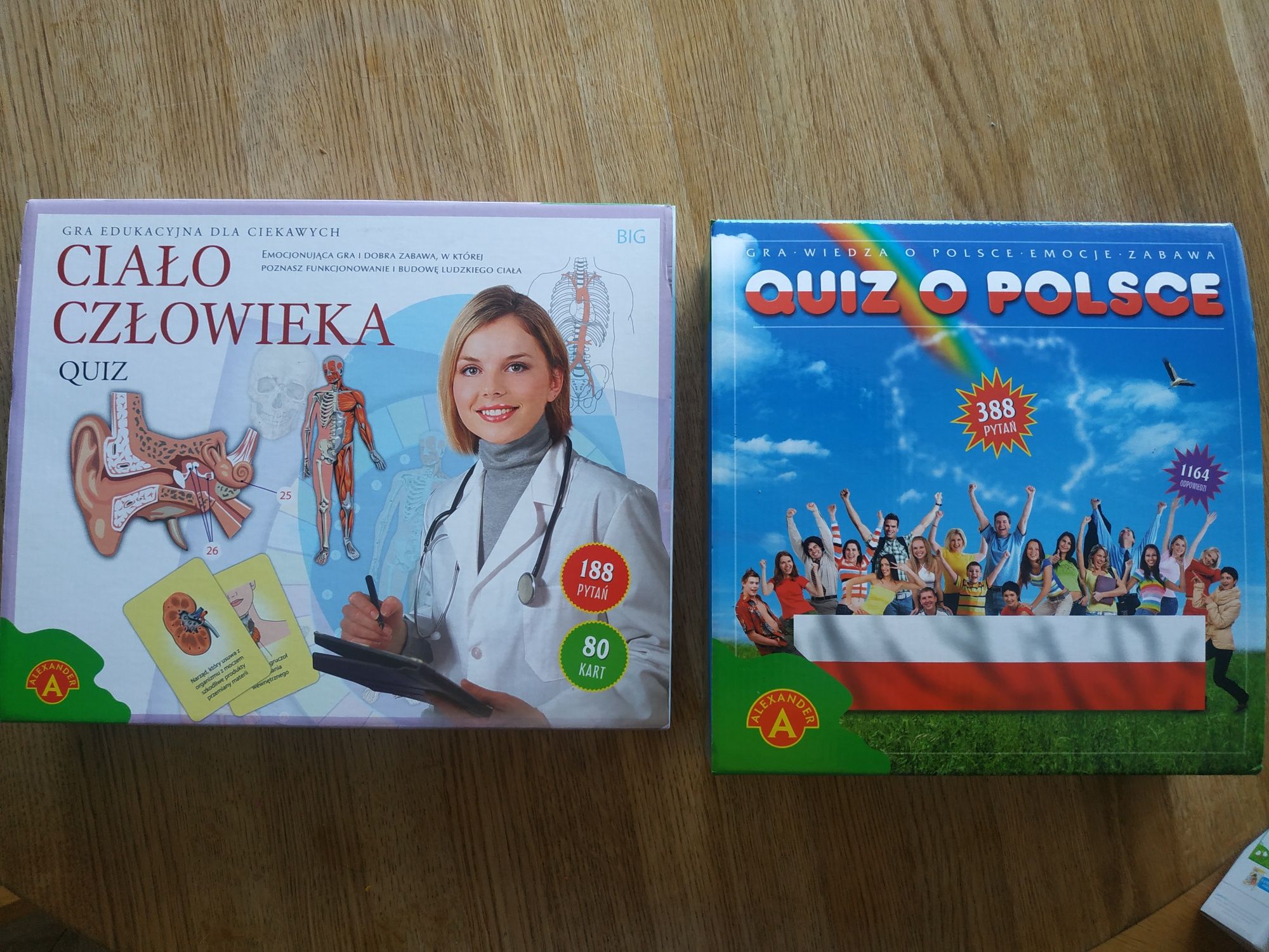 Dwie gry Quiz o Polsce, Ciało człowieka