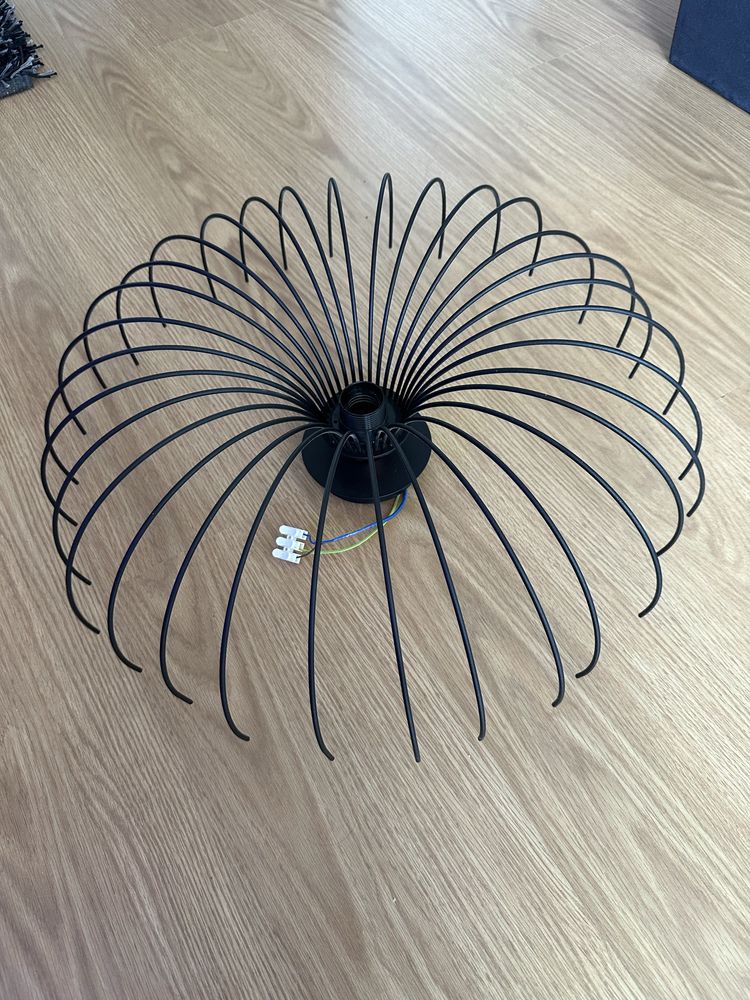 Candeeiro de Teto / Parede Moderno em Preto Elegante