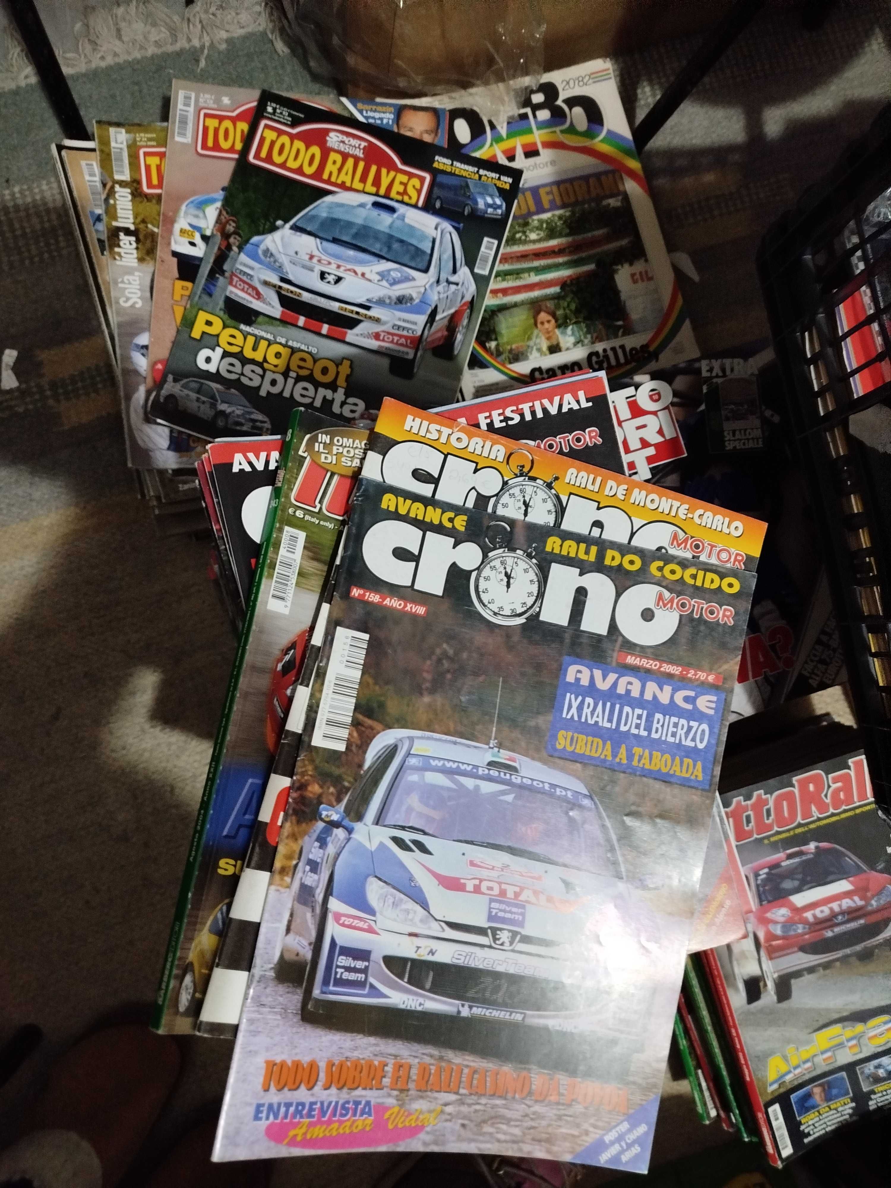 Revistas Crono e Todo Rallyes