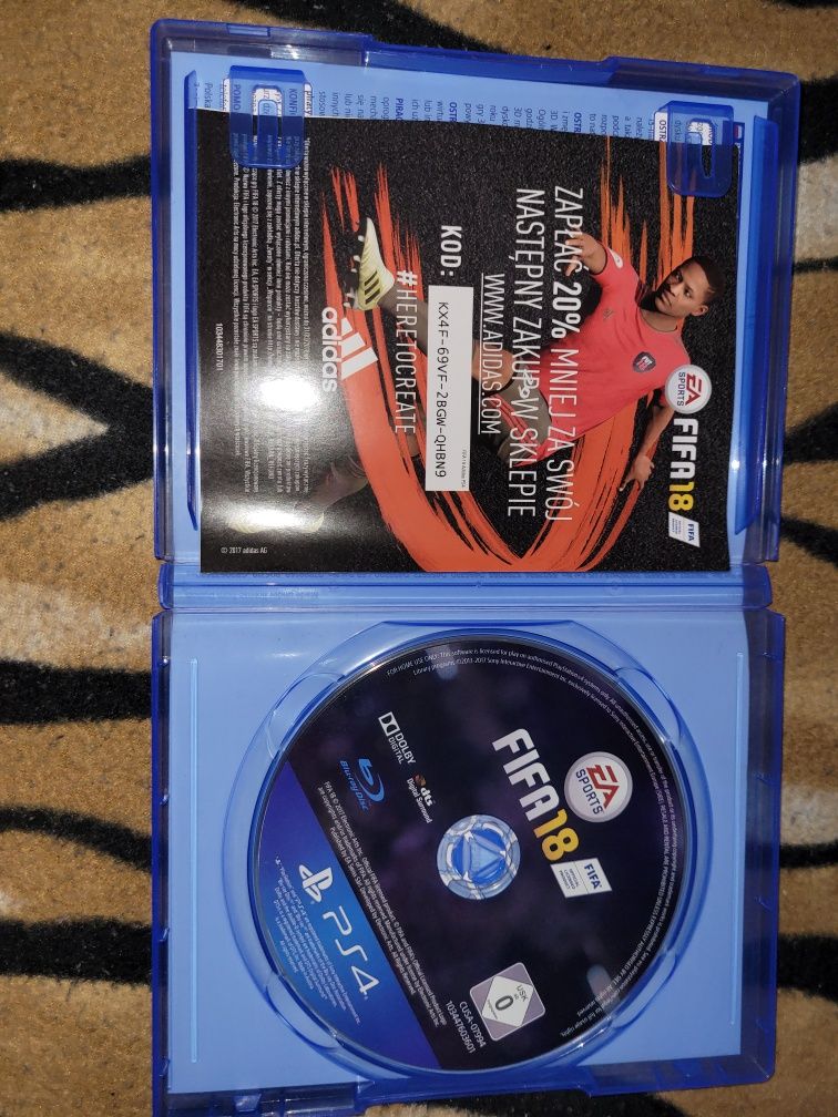 Gra Fifa   18 PS4