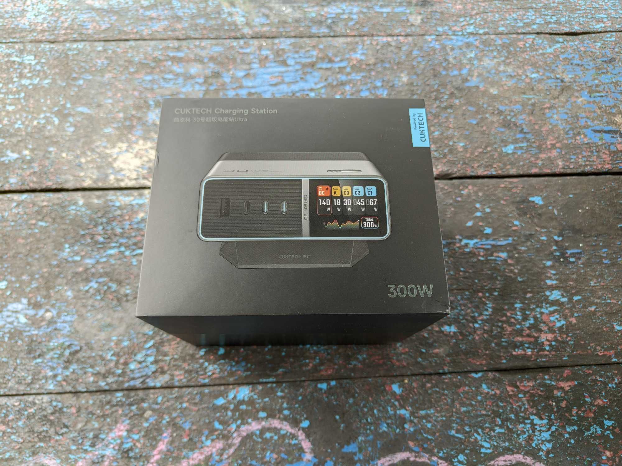 Зарядная станция Cuktech 30 Ultra 300W DC для Xiaomi Redmi Poco