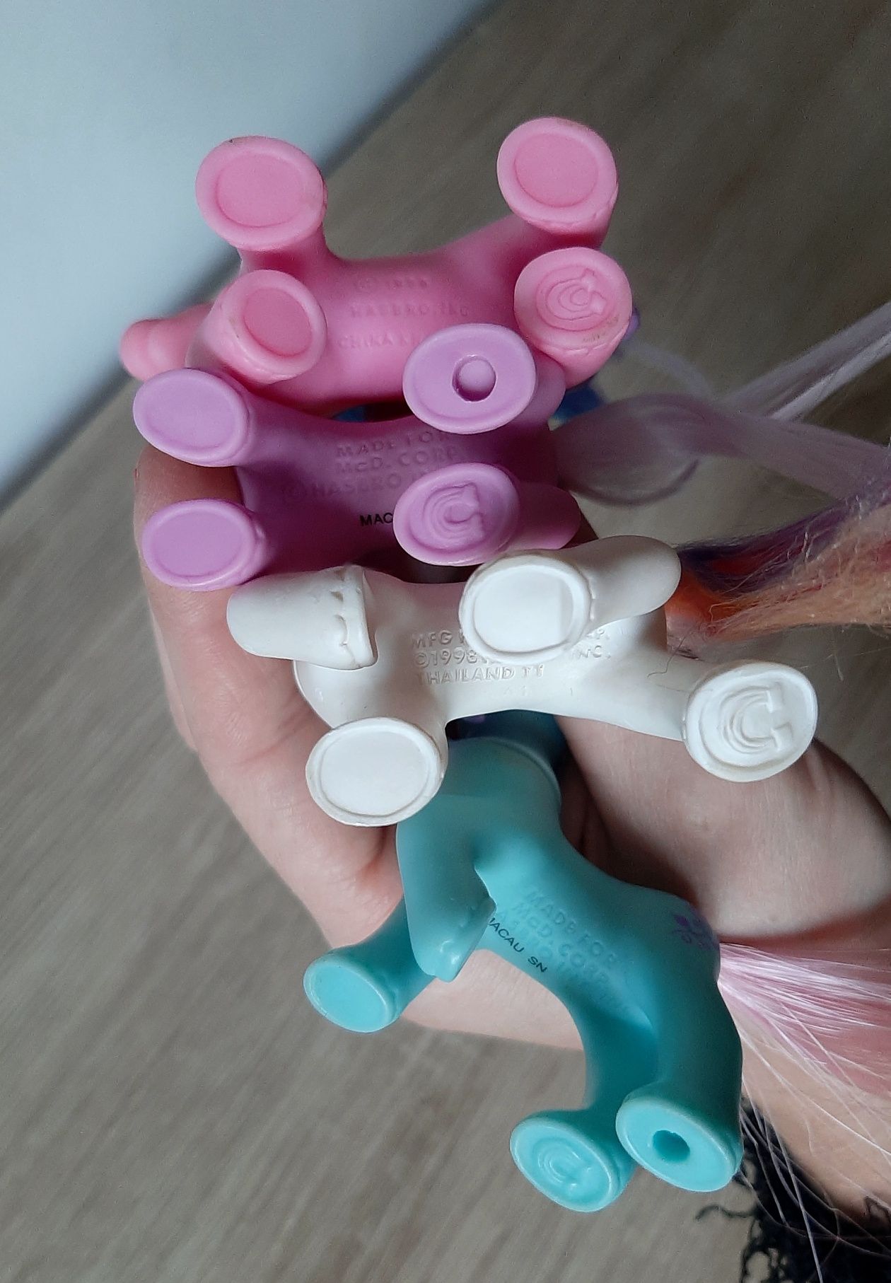 4x Kucyki Mc Donald's 1998 My Little Pony G2 Ivy Light Heart McDonald