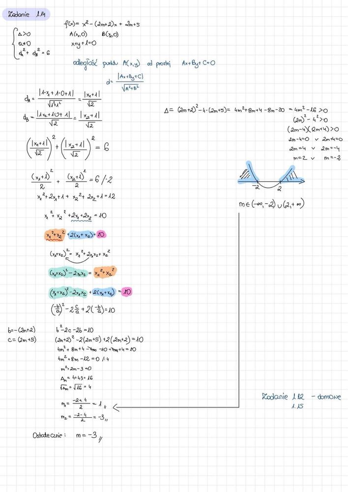 Korepetycje Matematyka - podstawa + rozszerzenie