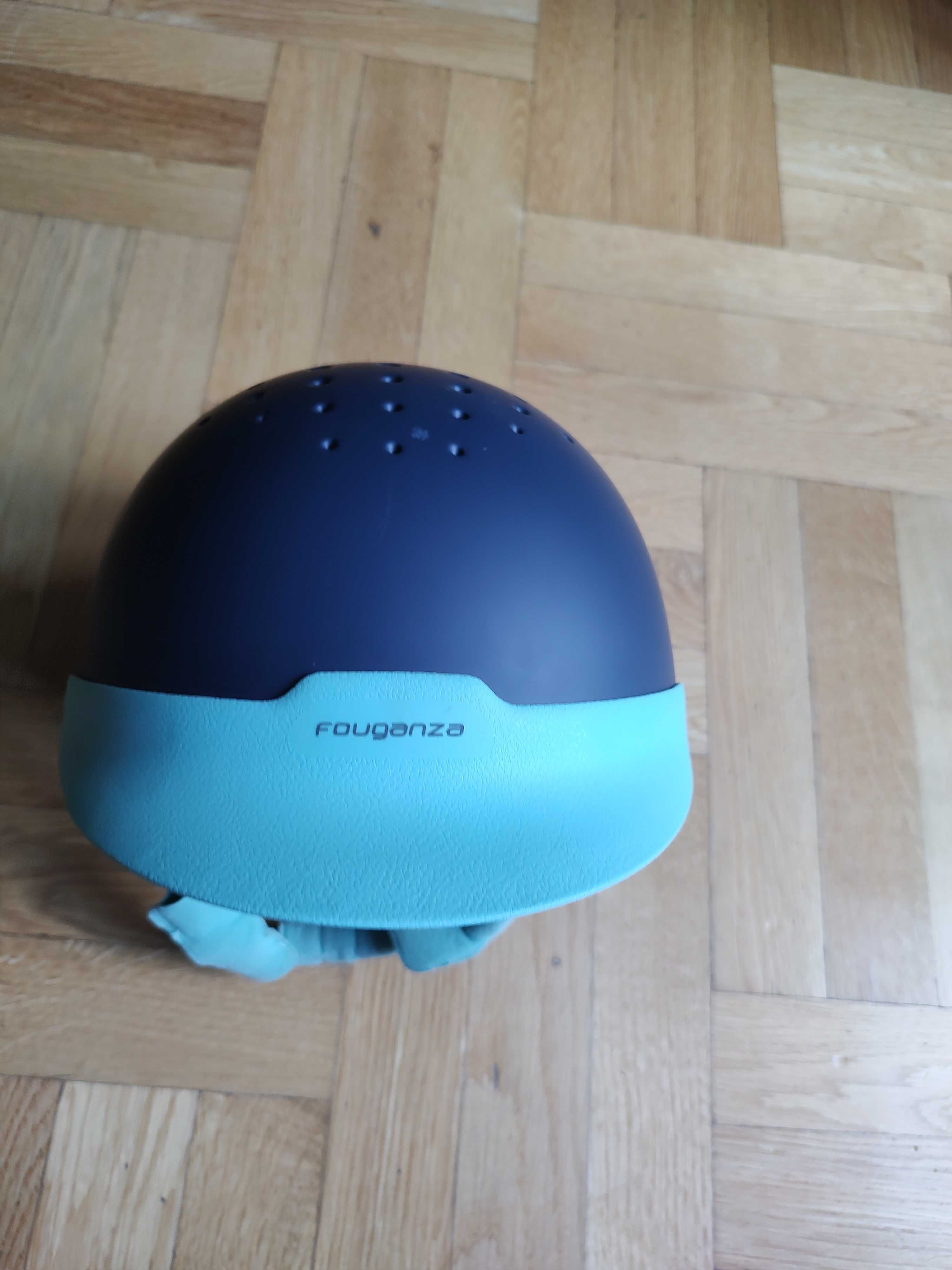 Kask jeździecki dla dziecka, toczek 55-58 cm.