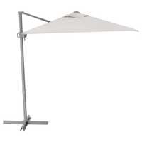 Ikea SVALÖN zawieszany parasol jasny szarobeżowy 300x200 cm 405.250.77