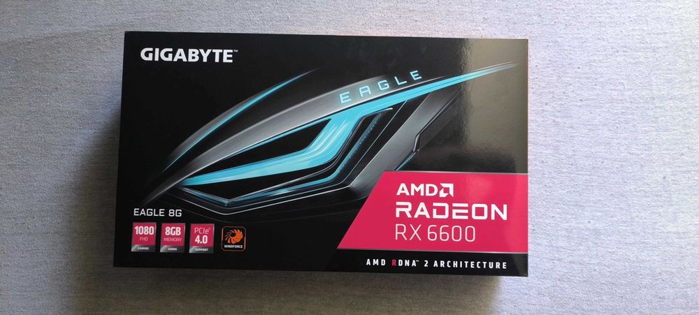 KOMPUTER DO GIER RX 6600 i5-10400F 24GB RAM SSD + HDD Windows 11