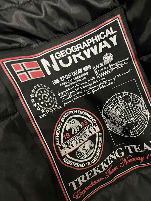 Kurtka zimowa GEOGRAPHICAL NORWAY jak nowwa