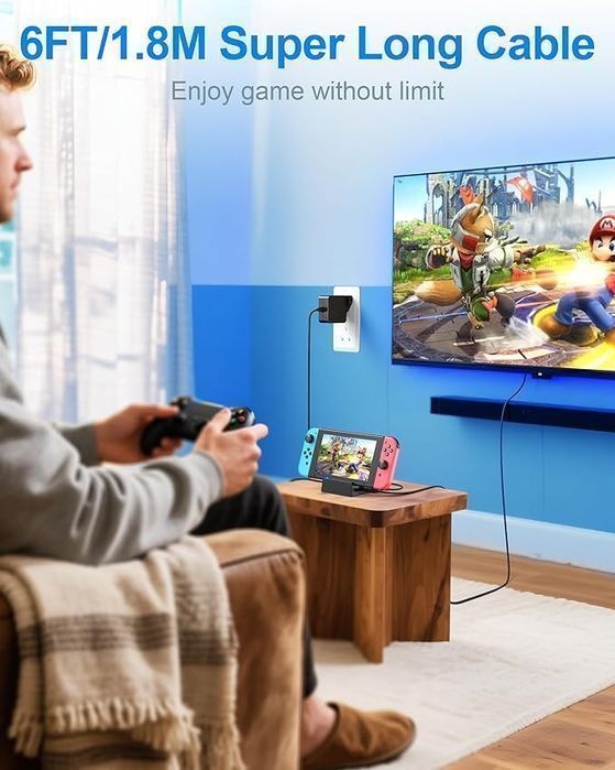 Ładowarka 45W Do Switch / Switch Oled / Steam Deck – Szybkie Ładowanie