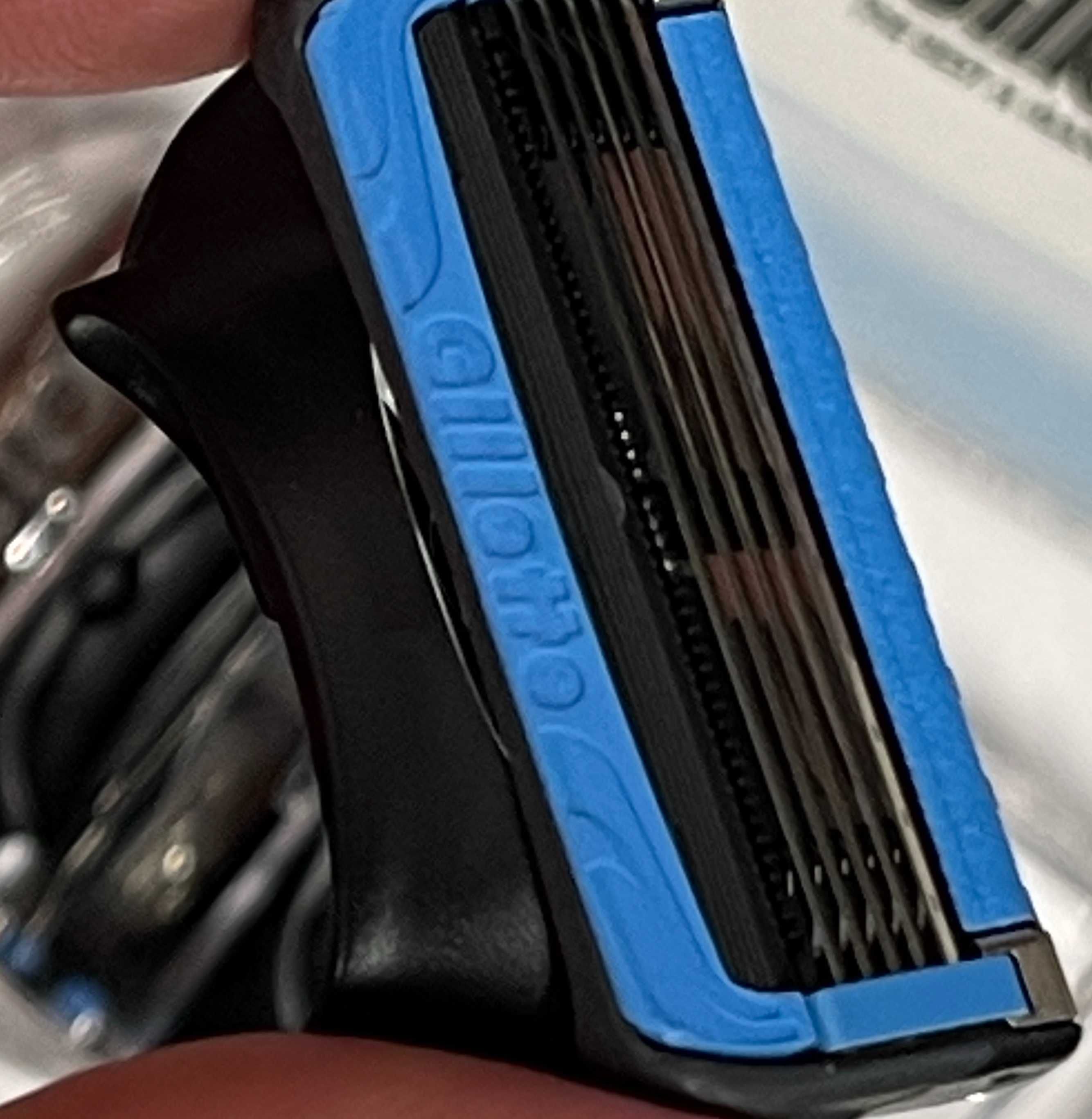 Оригинал США Gillette Fusion PROGLIDE Chill 4шт лезвия Skinguard
