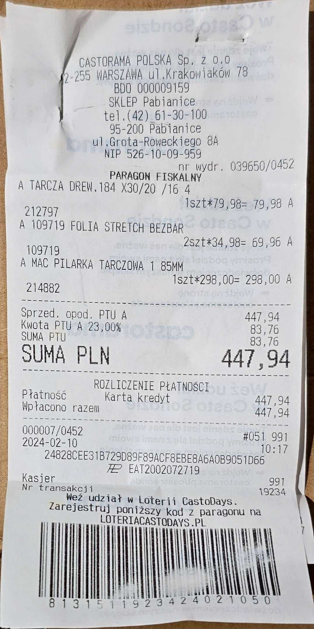 Piła pilarka tarczowa Macallister 1500 W 16 mm