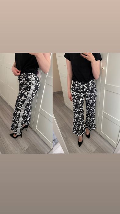 Nowe spodnie kuloty szerokie wide leg Bizuu XS