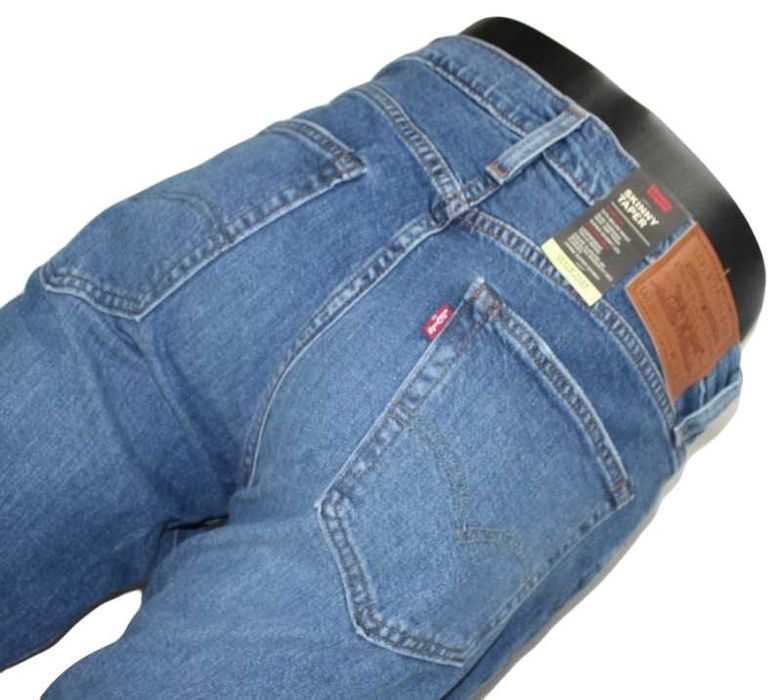 Męskie jeansy Levi's Skinny Taper Levis Flex nowe oryg. Levisy W33/L36
