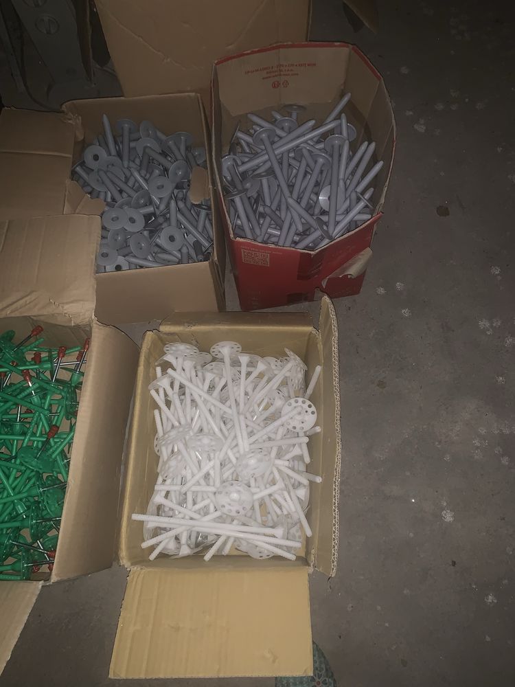 Kołki do styropianu, wełny mineralnej