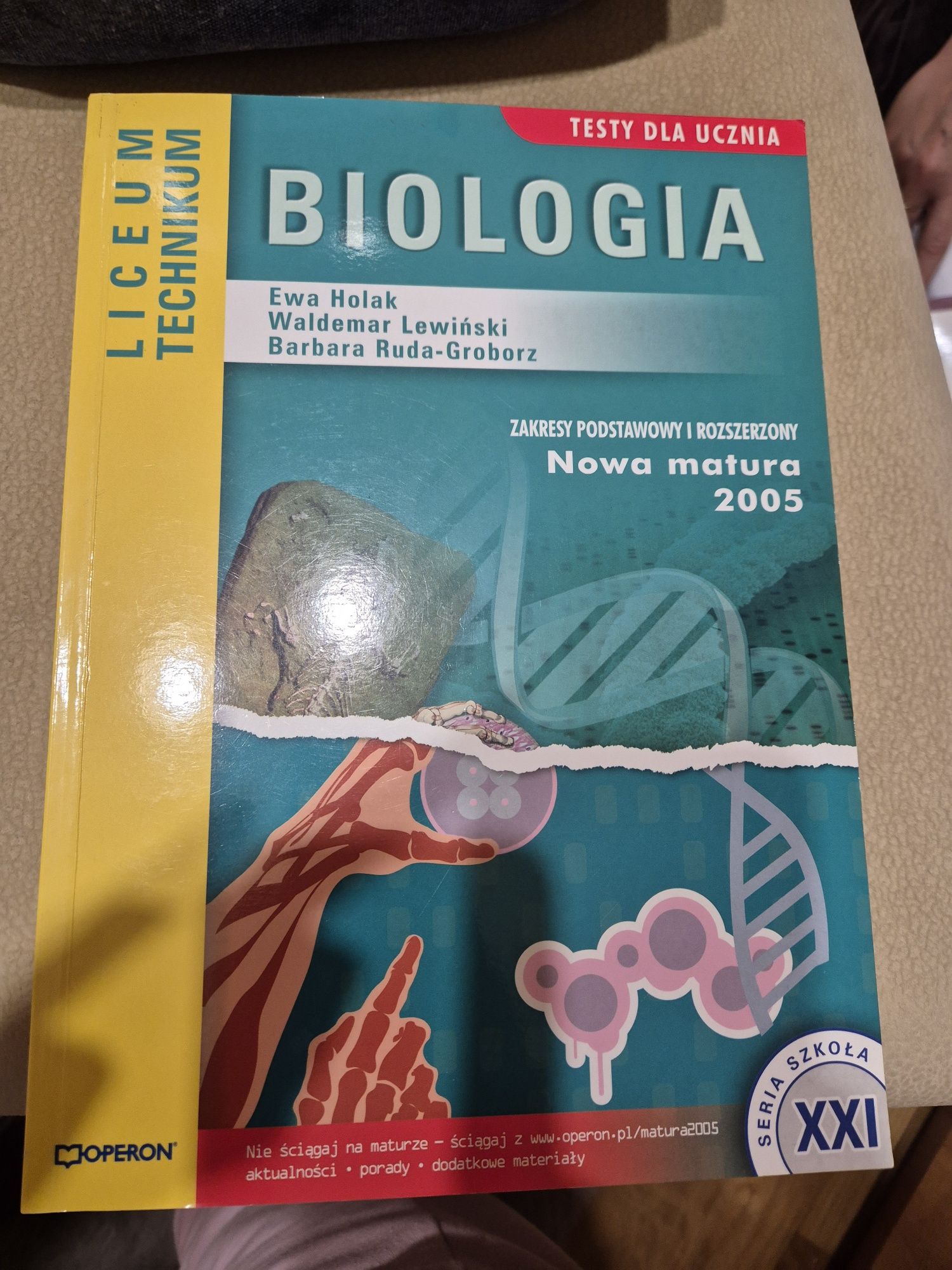 Biologia testy dla uczniów Operon