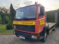 Autolaweta , laweta Mercedes Benz  817 ,pojazd specjalny.