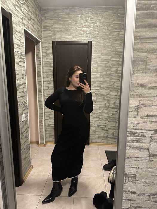 Плаття MANGO тепле XS максі