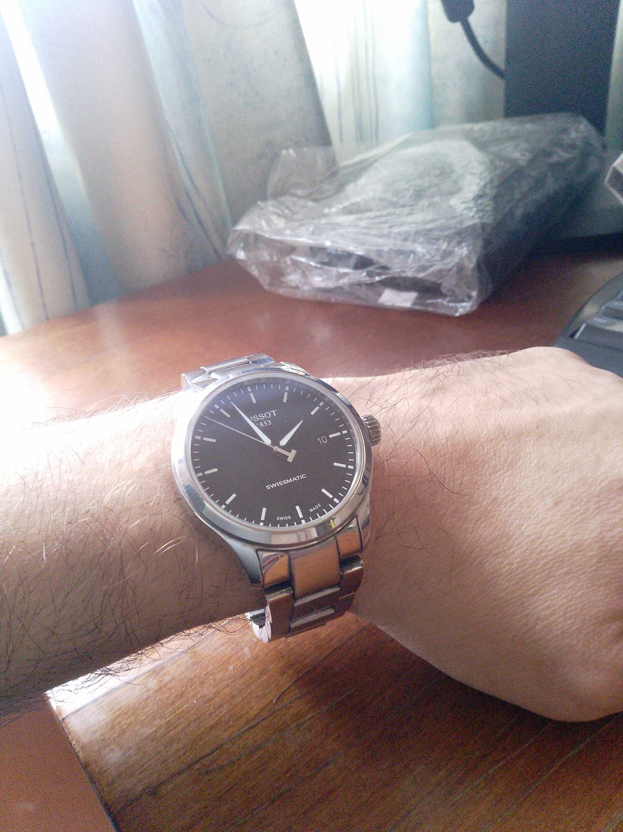 Великий швейцарський  годинник Tissot Gent XL Swissmatic ориг, знижка