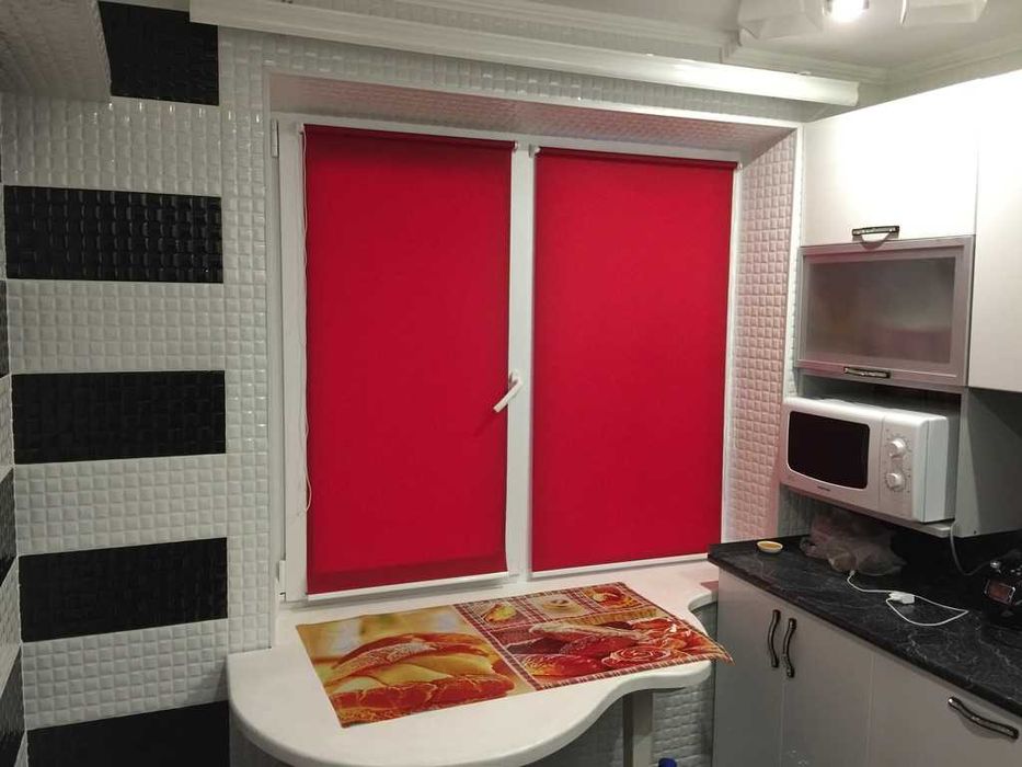 День ніч - Плісе тканині ролетки- вертикальні жалюзі бамбукові