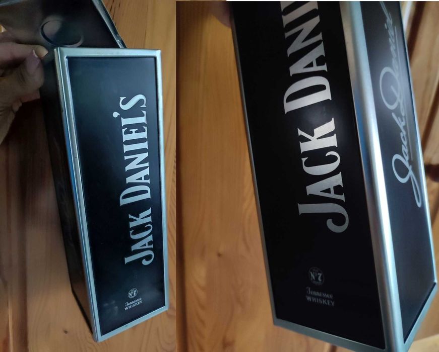 puszka opakowanie metalowe zamykane pudełko Jack Daniels Whiskey