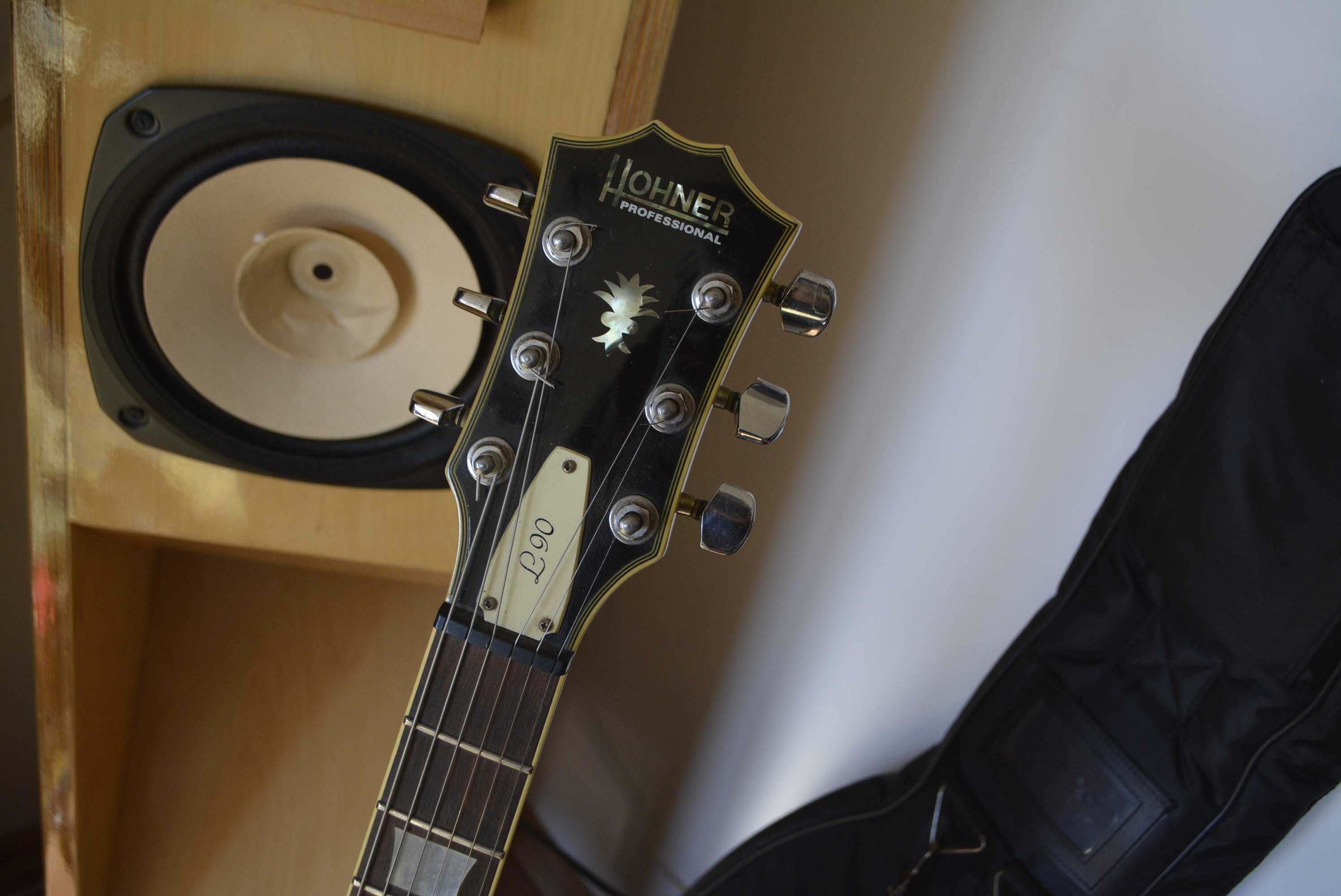 Gitara Hohner L90 Les Paul Gold Top P90  (Gibson Epiphone Ibanez) 1983