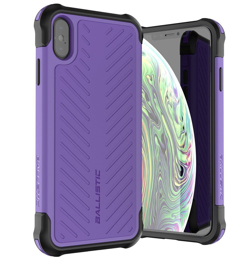 Etui Ballistic do iPhone Xs Max Tough Jacket Blue