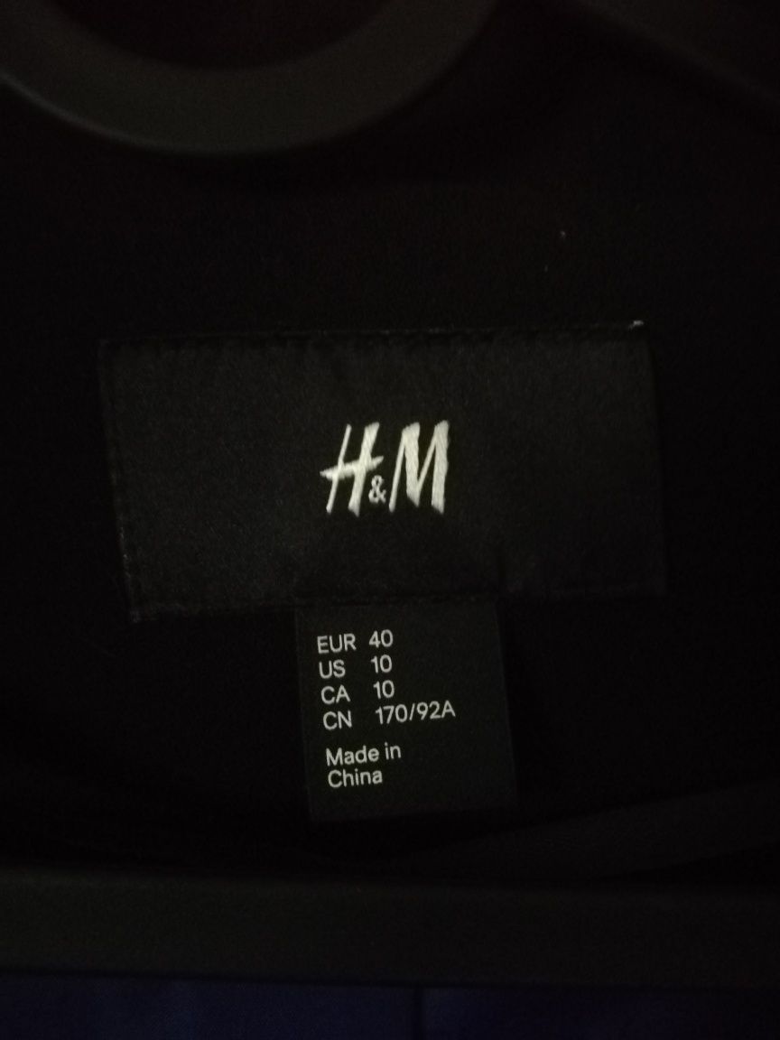 Casaco / blazer preto H&M