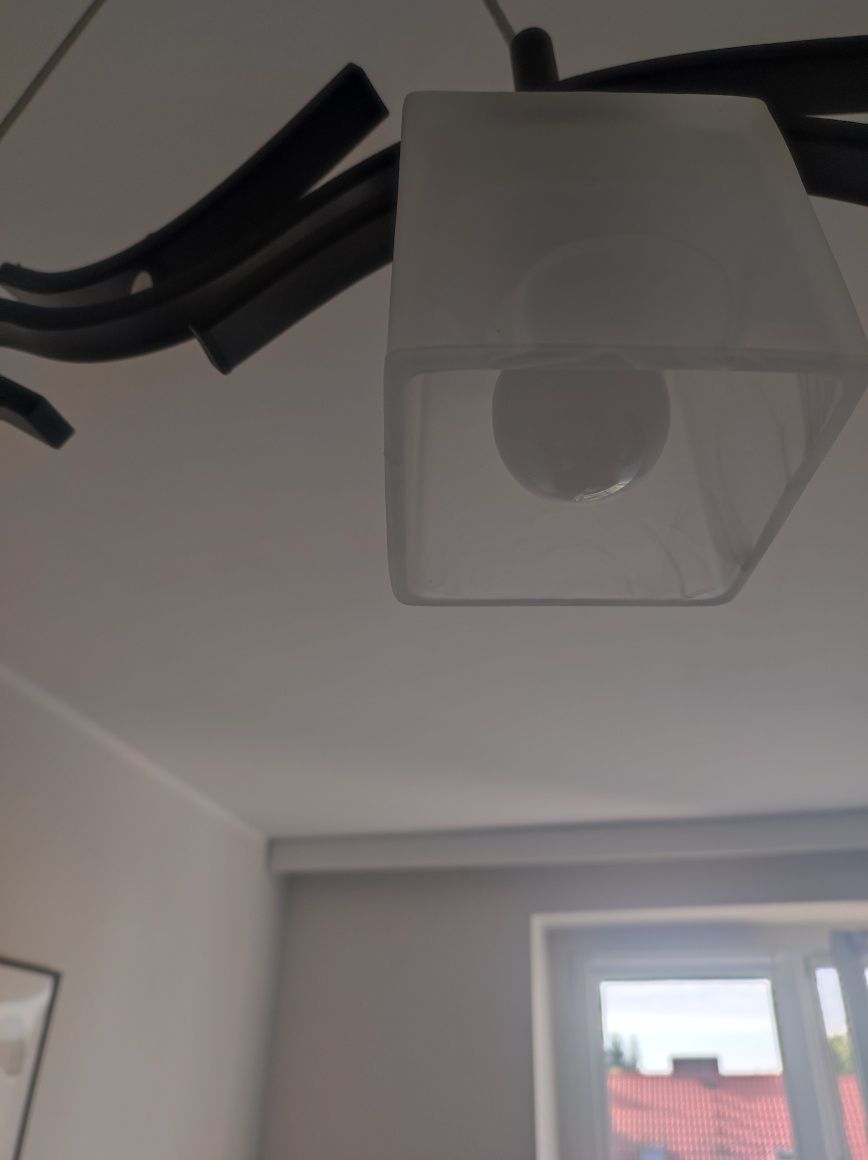 Lampa sufitowa dwuramienna