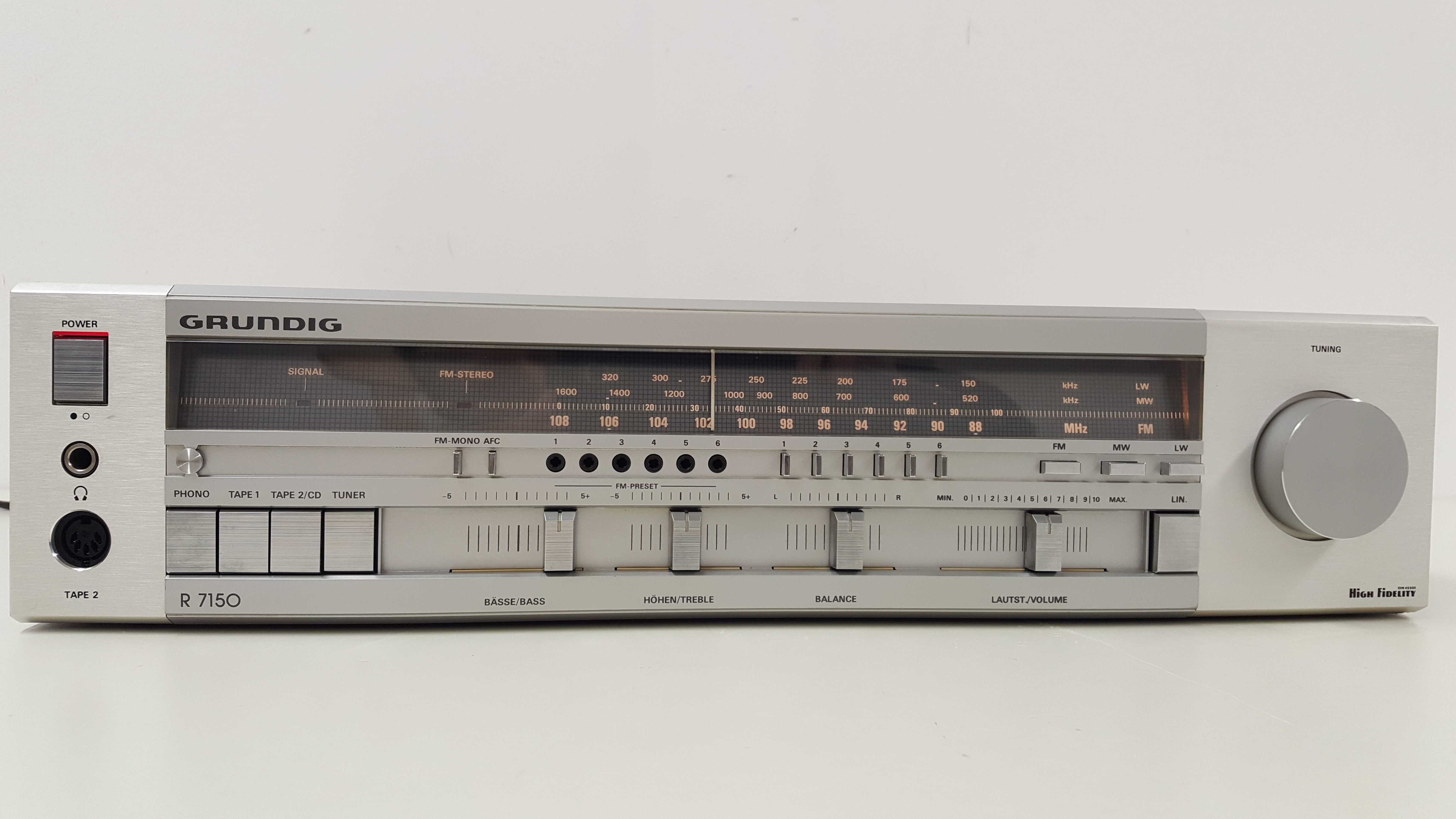 Amplituner GRUNDIG R7150 Radio wzmacniacz Stereo Vinage