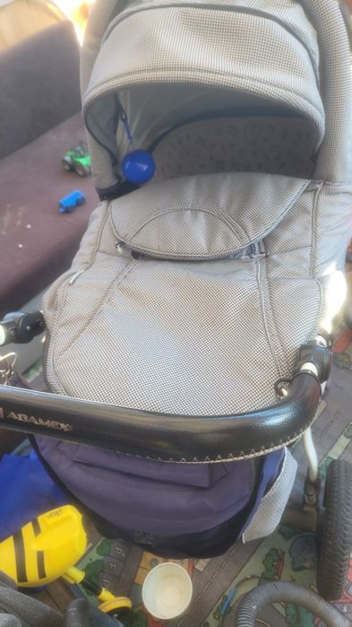 Wózek adamex + fotelik cybex aton 5