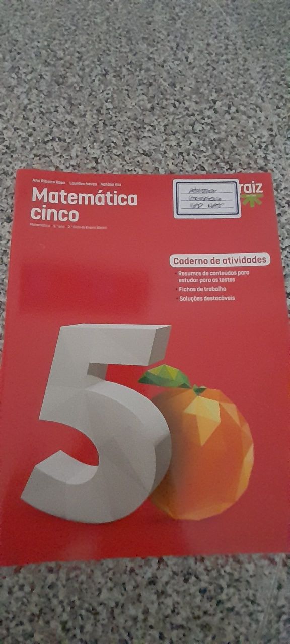 Cadernos de actividades 5° ano novos