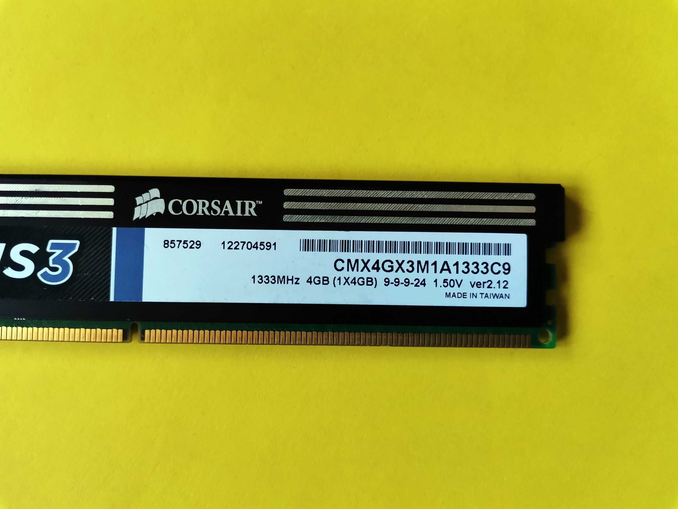 DDR3 4GB CoRsaiR xMs3 10600 -Komputer