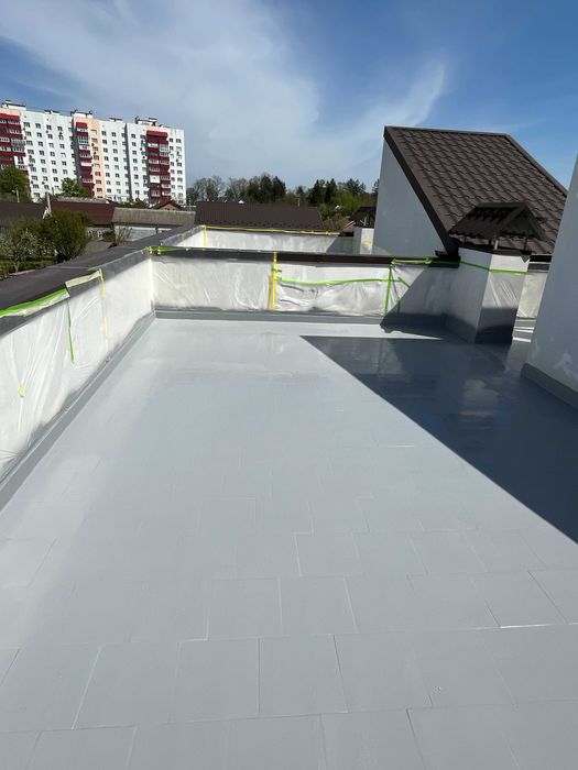 Утеплення піною горища, мансарди ППУ, гідроізоляція полісечовиною