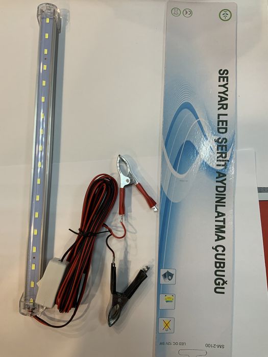 Led, светильник, фонарик от аккумулятора 12 V, подсветка,  освещение