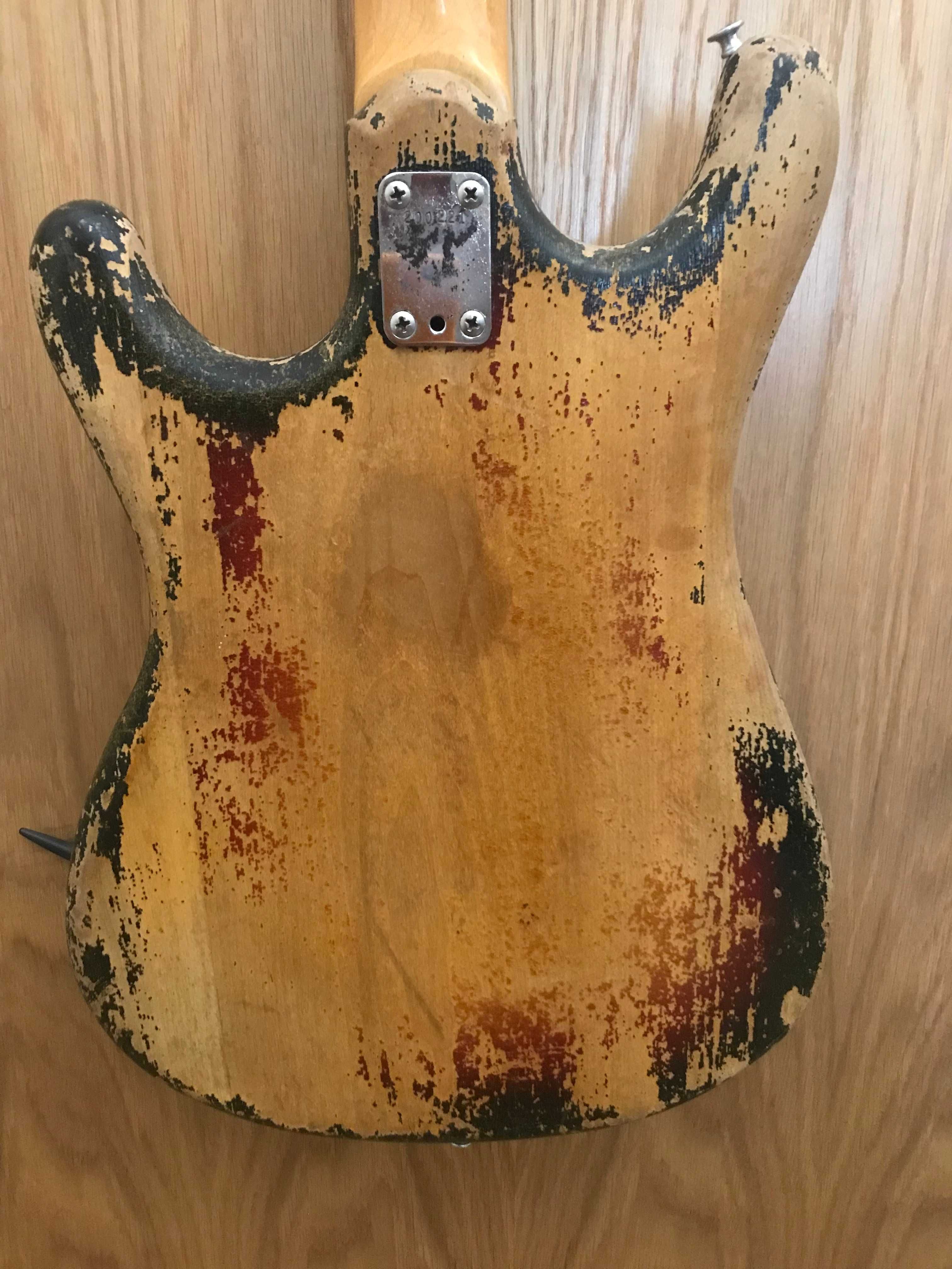 Magnatone Typhoon Guitarra Electrica 1960's Relic USA - Black Sparkle