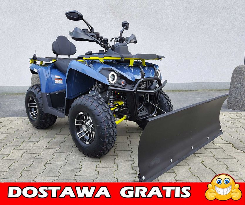 Wyciągarka GRATIS! Quad Mikilon Discover 200 Homologacja, Odlicz VAT