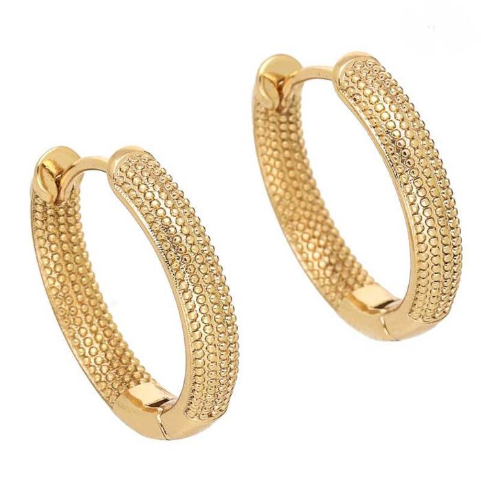 Kolczyki złote stal chirurgiczna KÓŁKA KOŁA kółeczka PIEGOWATE NN2