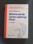 Historia ustroju i prawa sądowego Polski Tadeusz Maciejewski
