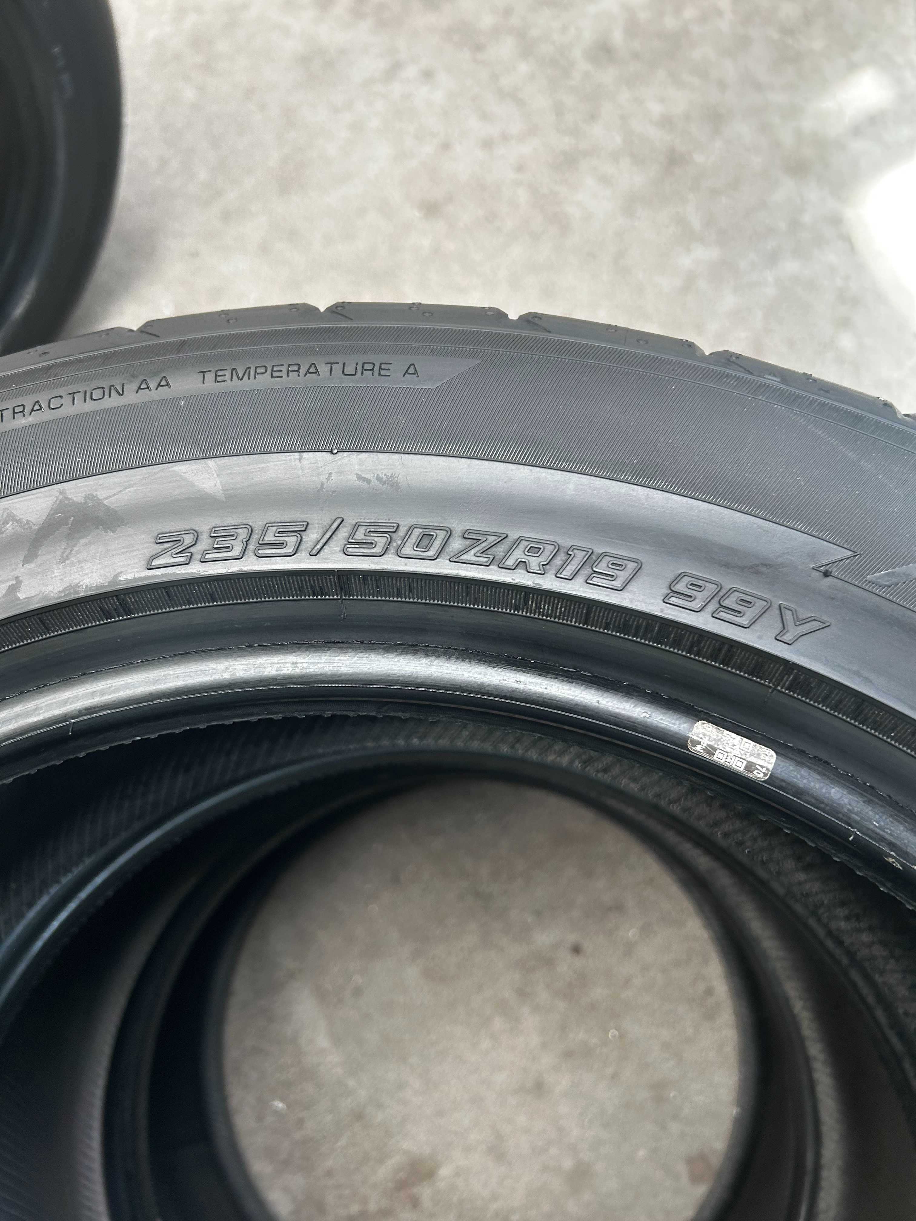 Opony Yokohama Advan Sport V107 235/50 ZR19 99Y – NOWE, 40km przebiegu