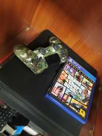 Ps4 slim 500gb + pad + GTA V