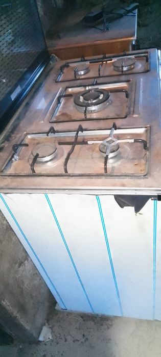 Fogão a gás em inox